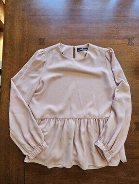 Pomander Place Tuckernuck Carlota Peplum Blouse Medium